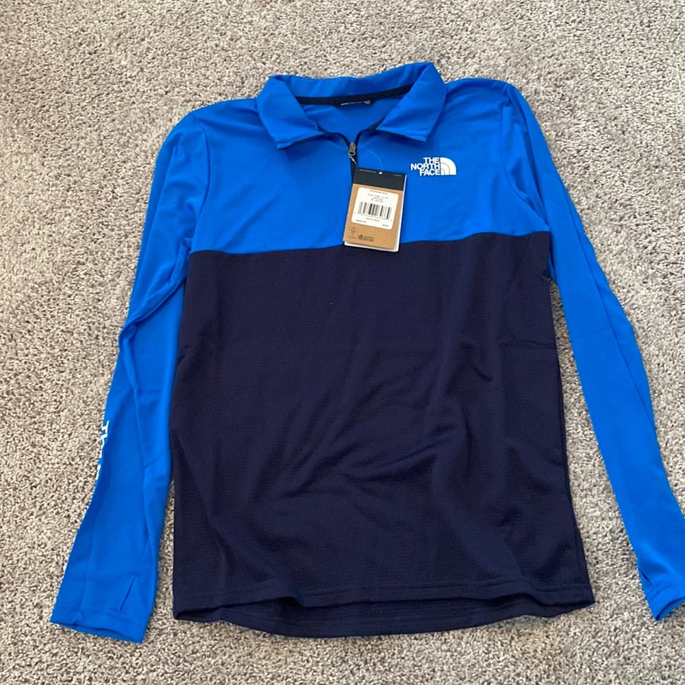 North Face boys thermal 1/4 zip xl
